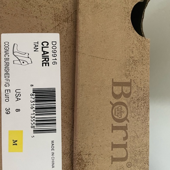 BORN Claire Brown leather ankle boots - Picture 7 of 8